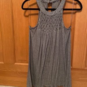 Maurice’s Black and White Striped Tank